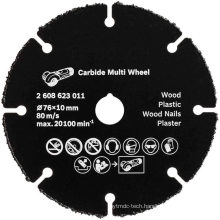 Woodplus 4 1/2 Cut Off Wheel for Cutting Wood Laminate Plastic for Angle Grinder Tungsten Carbide 115mm